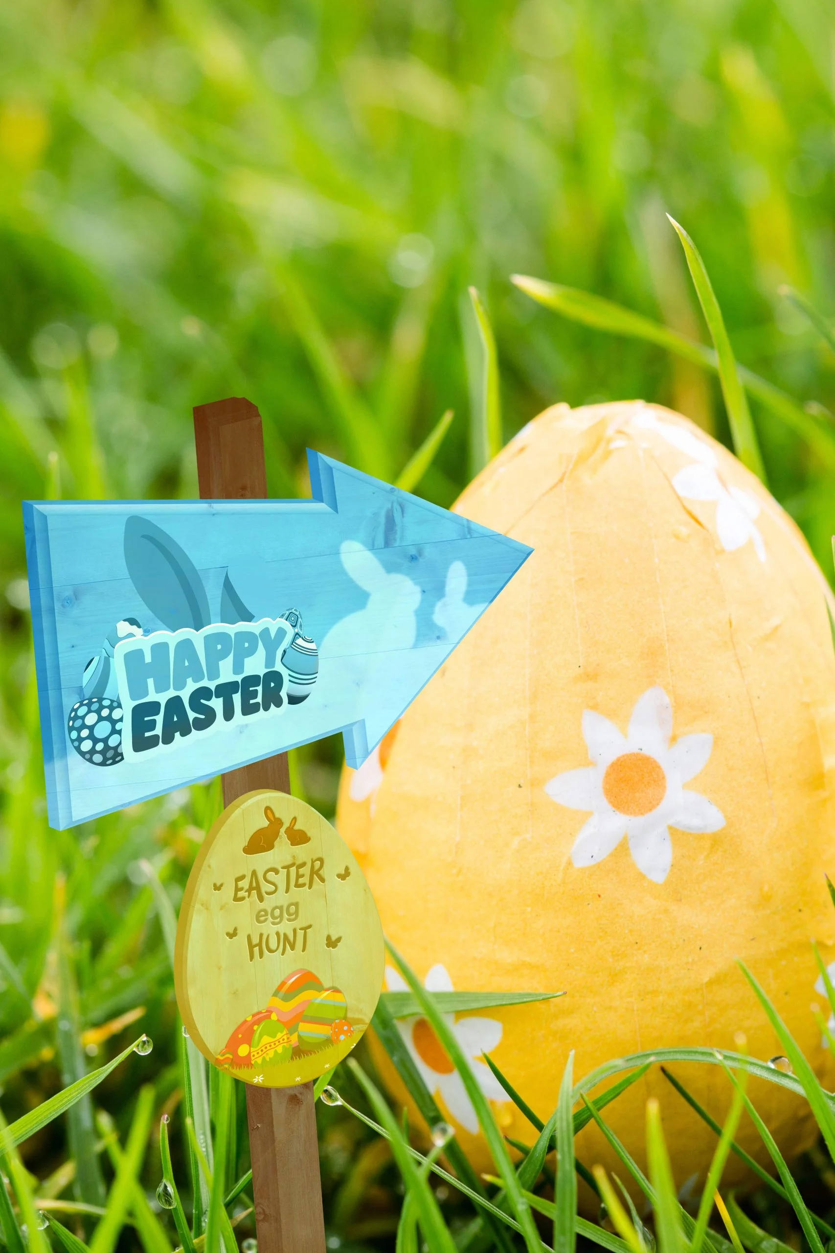 Social Media Easter Egg Hunt Hint White Point Digital